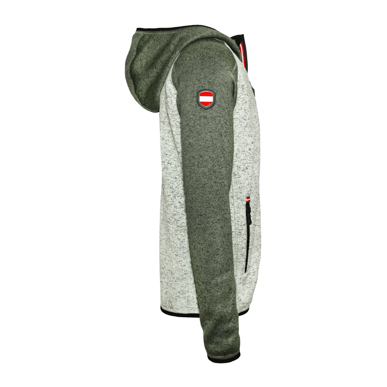 Österreich Kultjacke mit Kapuze - DUO Grün