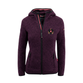 Österreich Fleece Weste Damen lila #Farbe_Bordeaux-Violett