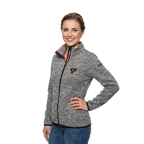 Österreich Adler Kultjacke ohne Kapuze - Dunkelgrau