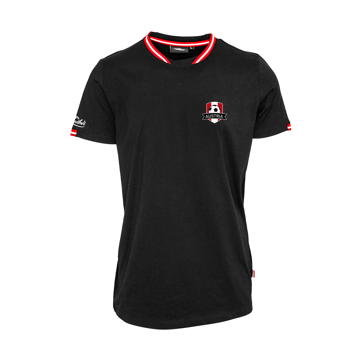 Österreich Fußball T-Shirt Herren #Farbe_Schwarz