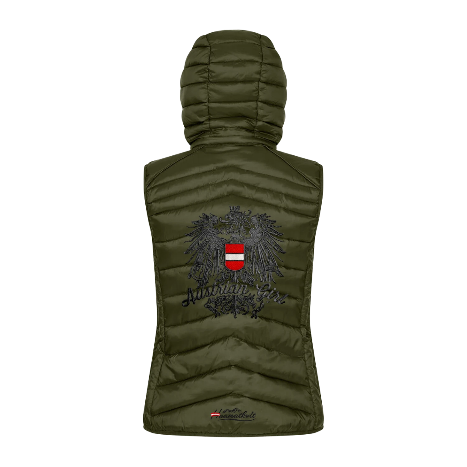 Austrian Girl Gilet - Wattiert