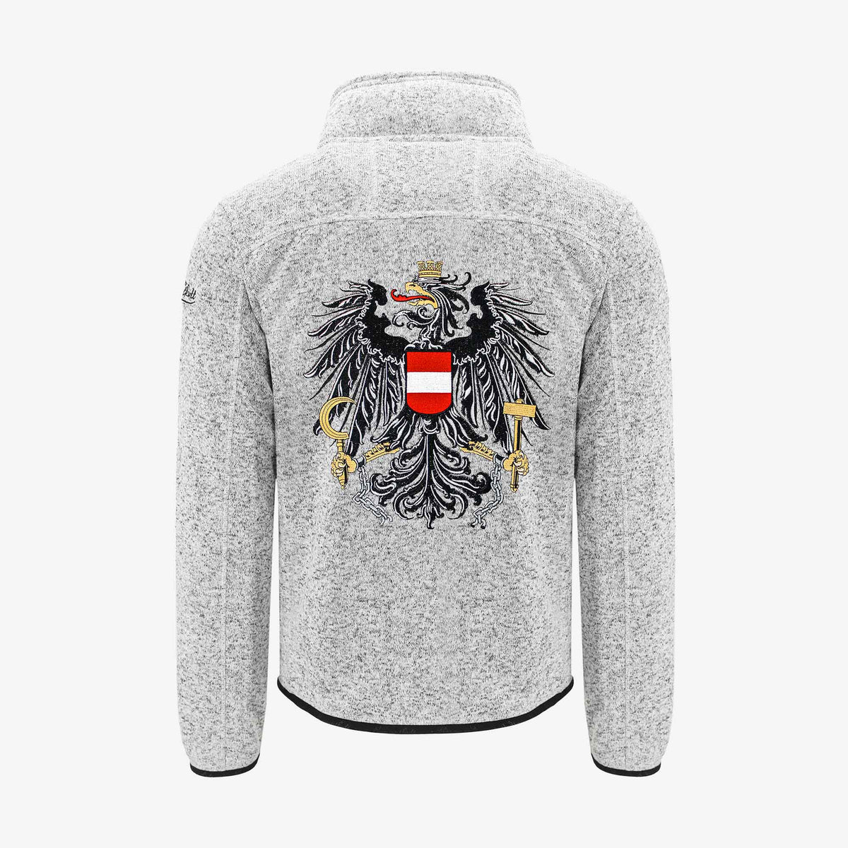 Österreich Jacke mit Bundesadler kaufen #Farbe_Hellgrau