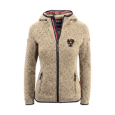 Österreich Kultjacke mit Kapuze braun Damen #Farbe_Sandbraun