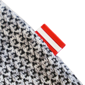 Österreich Kultjacke mit Kapuze - Strickoptik