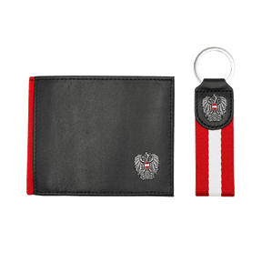 Österreich Leder Geldtasche Geschenk