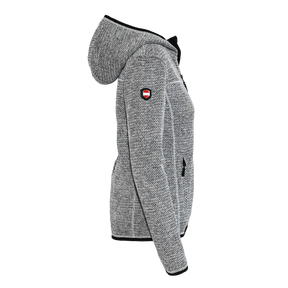 Österreich Kultjacke mit Kapuze - Strickoptik