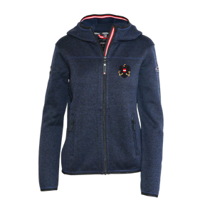 Österreich Kultjacke mit Kapuze - Strickoptik
