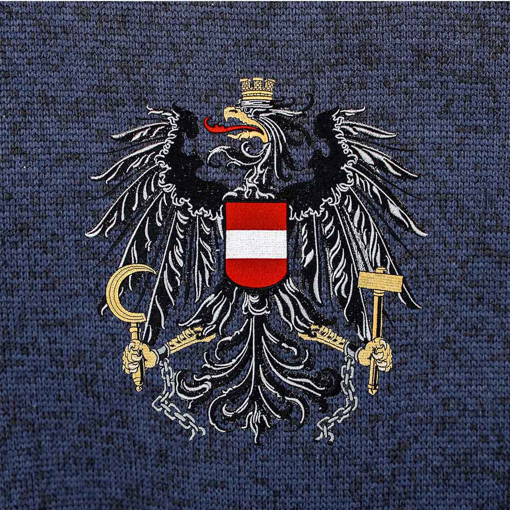 Österreich Wappen blaue Kultjacke