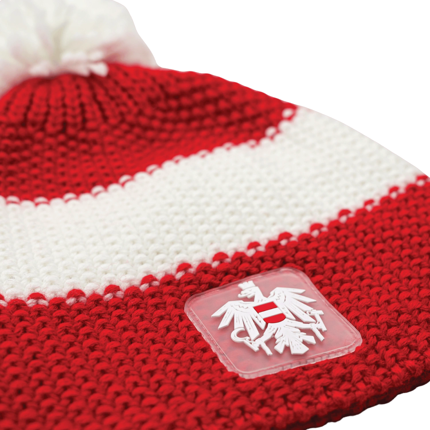 Österreich Winter Strickmütze mit Bommel
