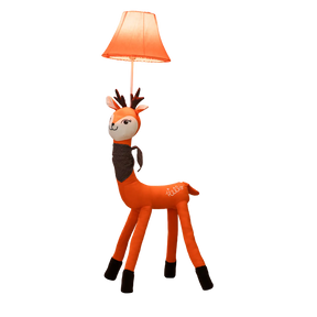 Orange Stehlampe Bambi