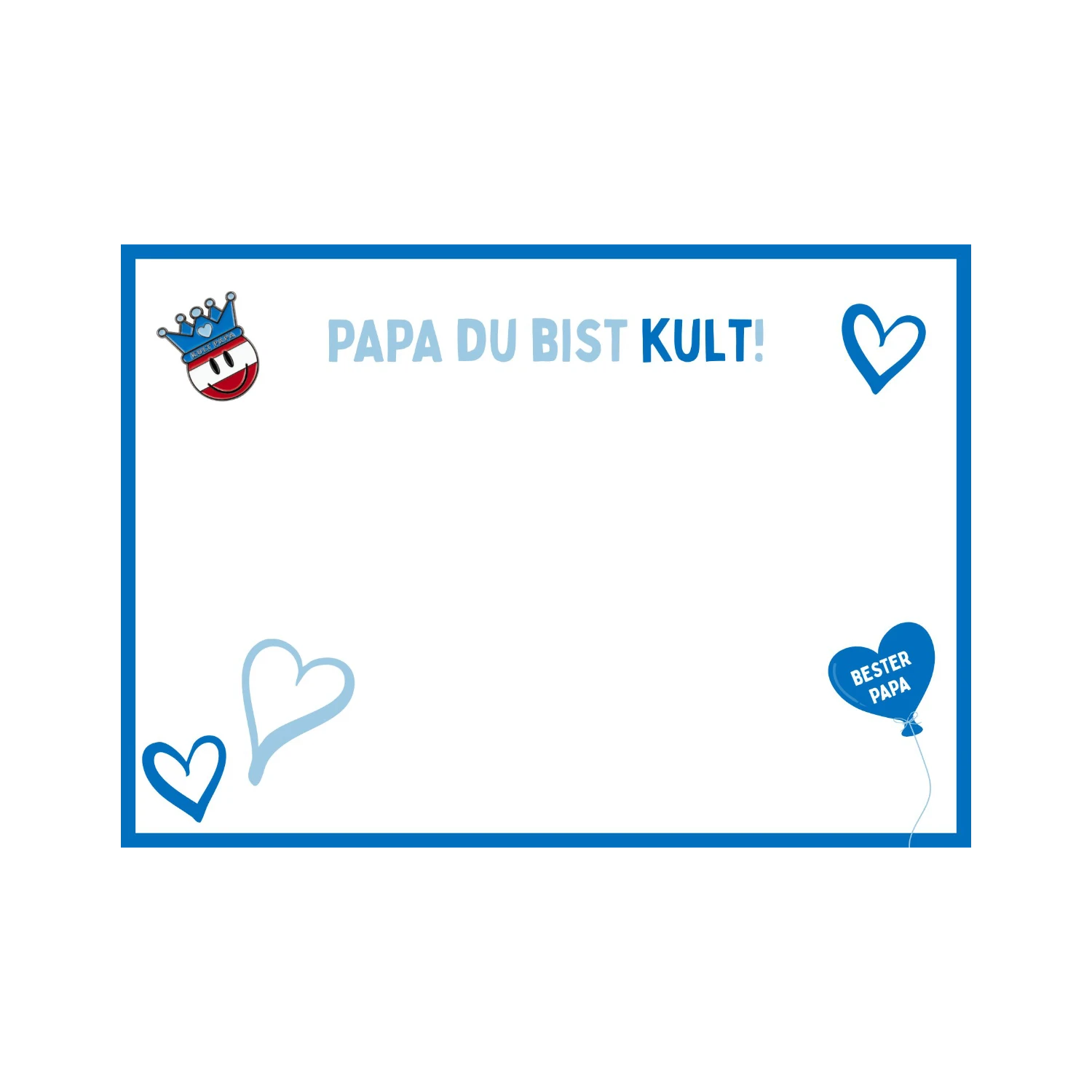 Vatertagskarte Geschenk