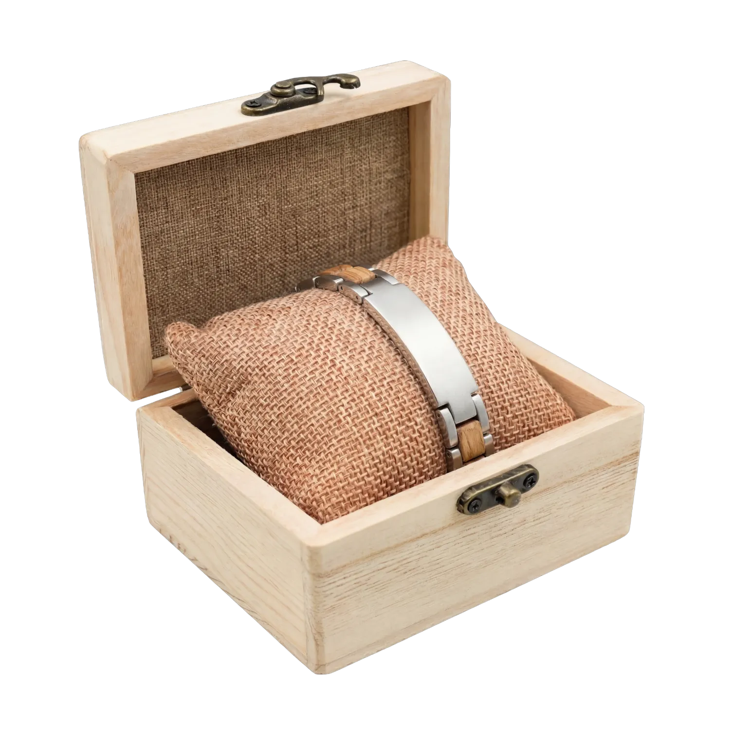Perfektes Geschenk Armband mit Holz Geschenkbox