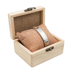 Perfektes Geschenk Armband mit Holz Geschenkbox
