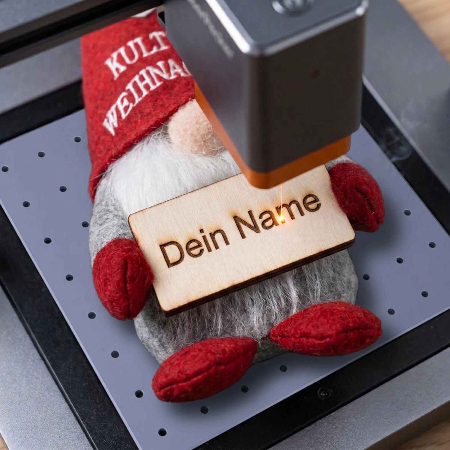 Kult Weihnachtswichtel zum Personalisieren - Gravur