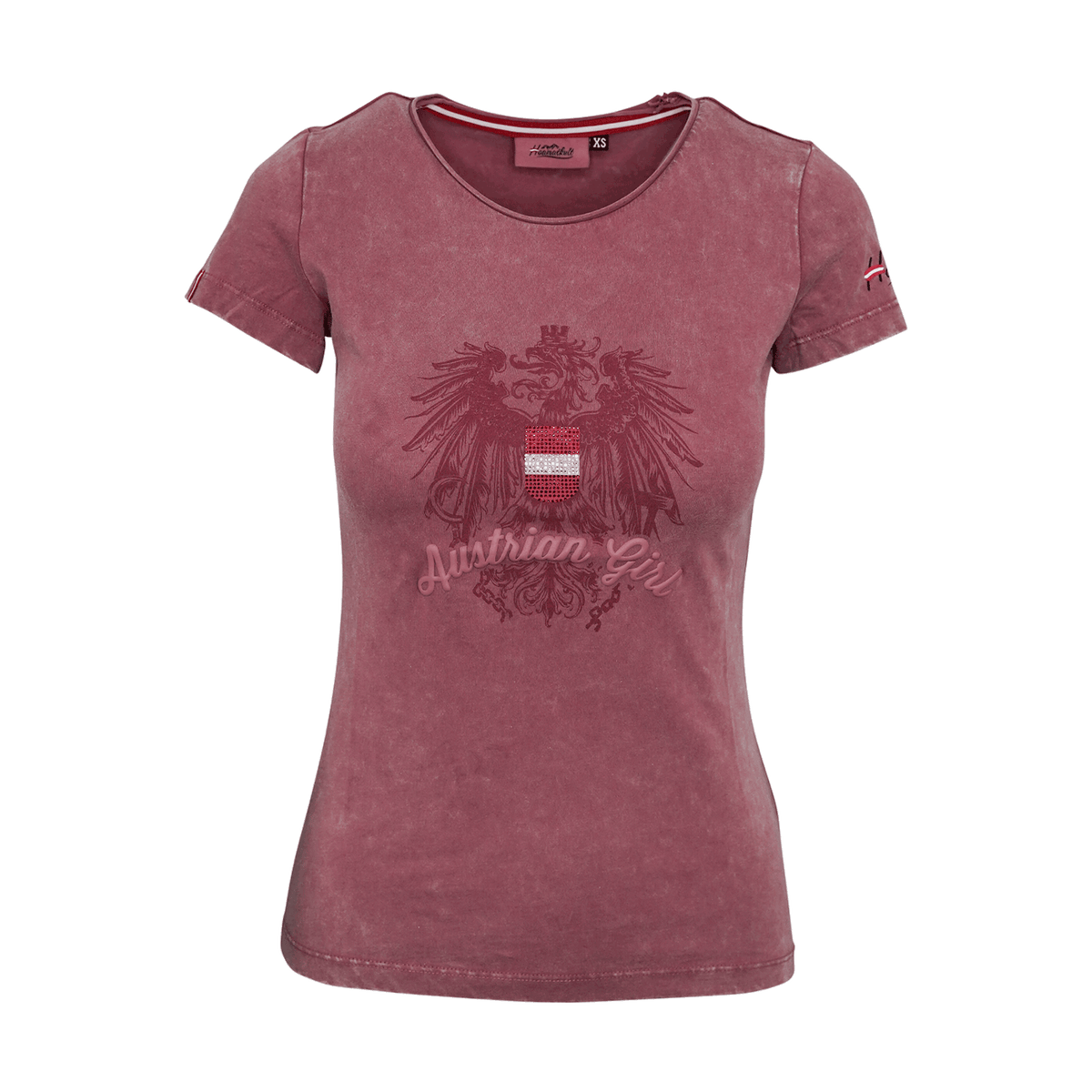 Rosa Austrian Girl T-Shirt von Hoamatkult