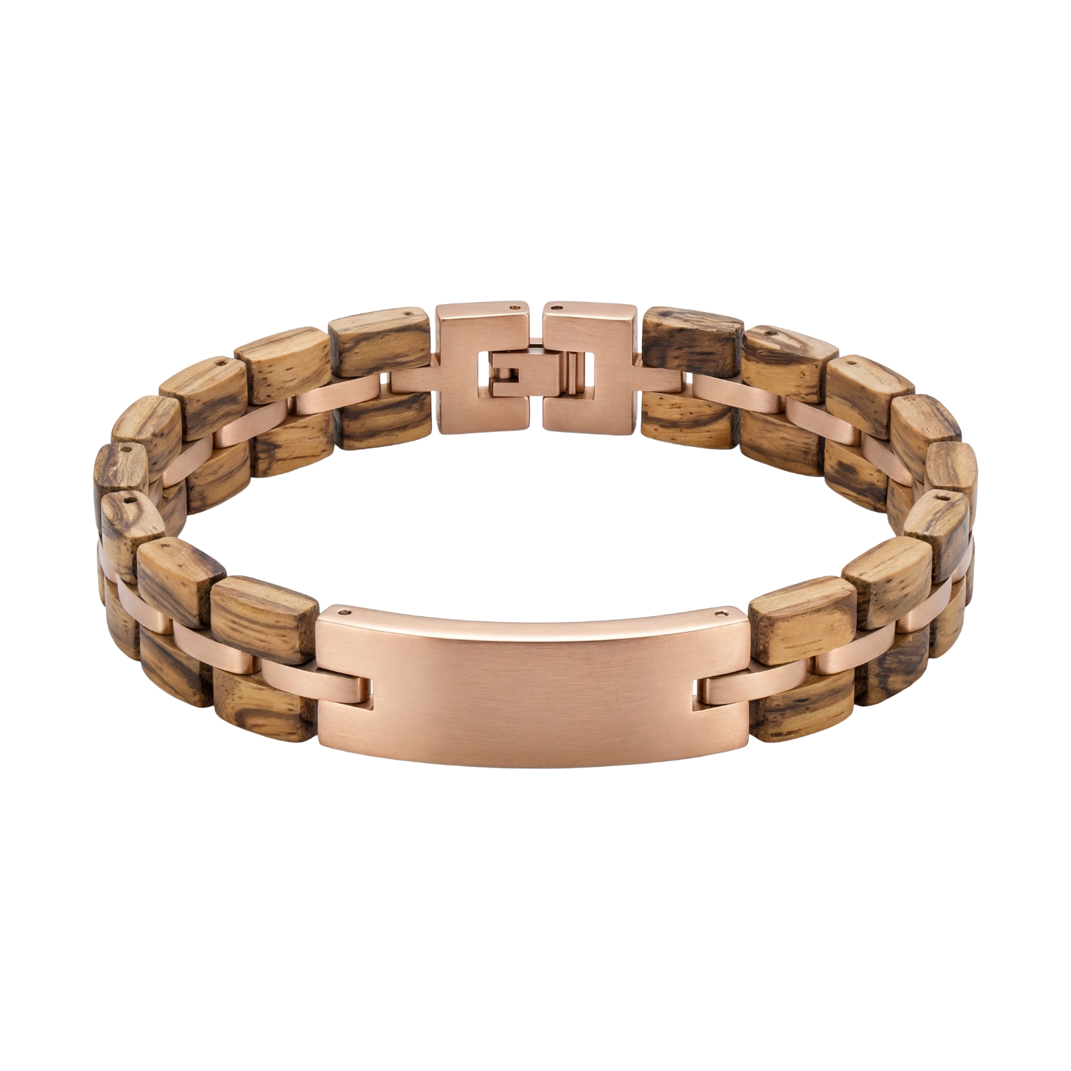 Rosa Edelstahl Armband Gravur