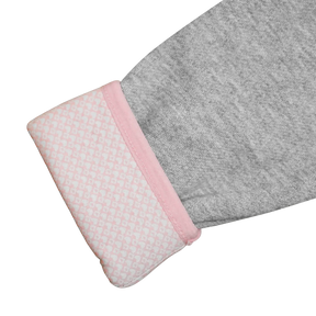Rosa Kinderjacke Ärmel
