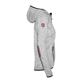 Österreich Trachten Kultjacke mit Kapuze - Karo Rot