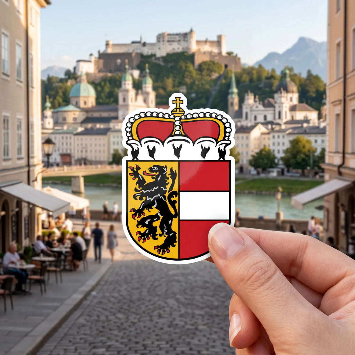 Salzburg Wappen Aufkleber
