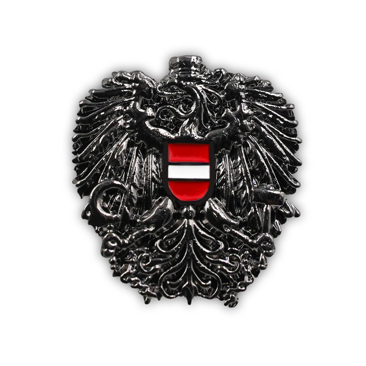 Schwarze Österreich Bundesadler Anstecknadel