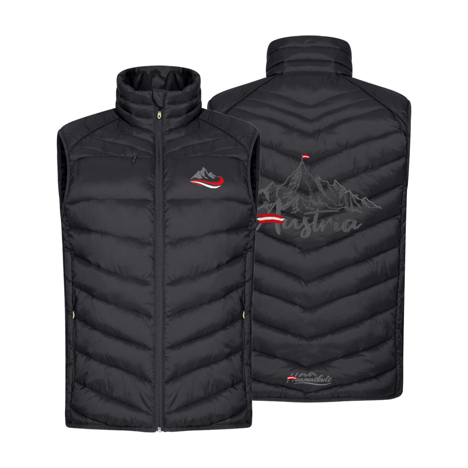 Berg Austria Gilet - Wattiert
