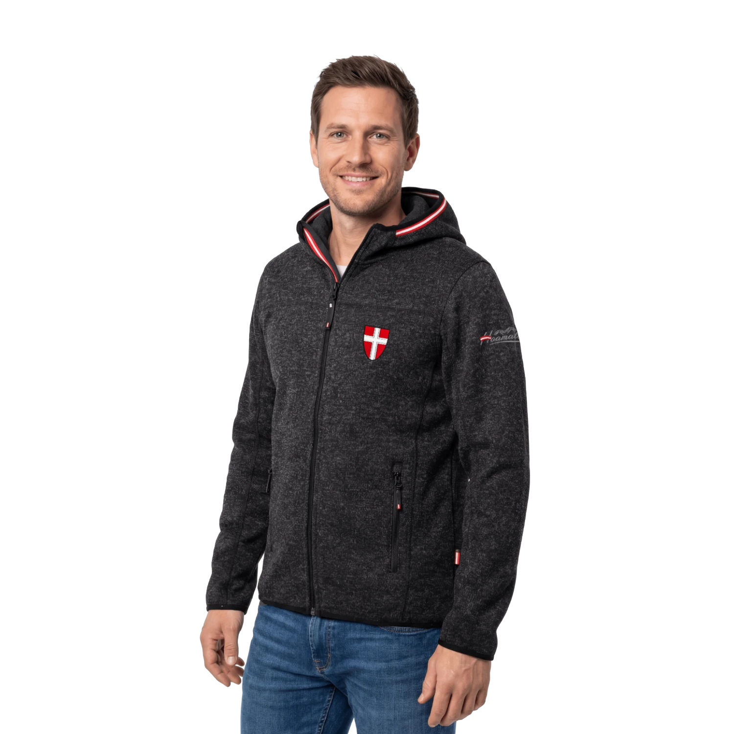 Wien Kultjacke mit Kapuze - Das Original