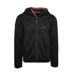 Österreich Kultjacke mit Kapuze - Strickoptik
