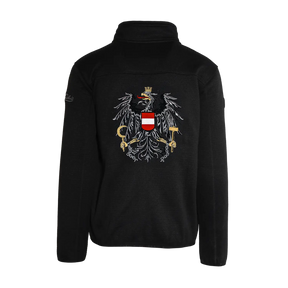 Österreich Kultjacke ohne Kapuze - Strickoptik