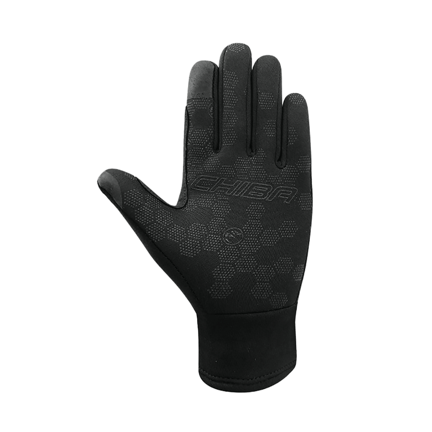 Schwarze Winter Handschuhe Polartec