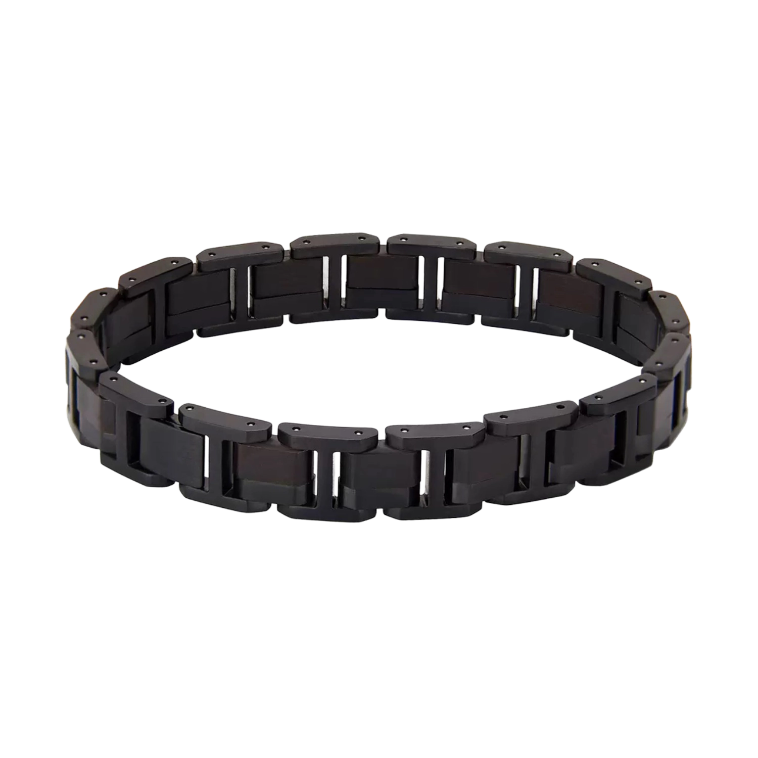 Schwarzes Holzarmband Herren