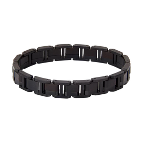 Schwarzes Holzarmband Herren