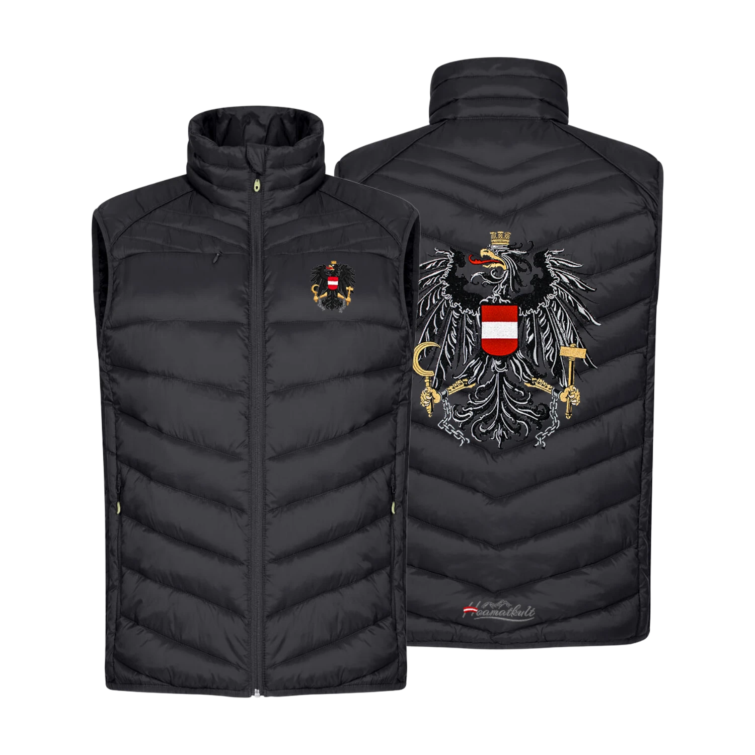 Österreich Adler Gilet - Wattiert