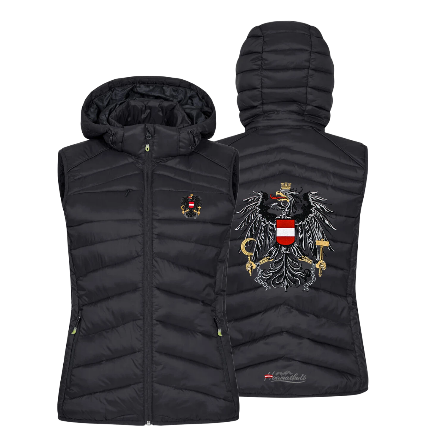 Österreich Adler Gilet - Wattiert