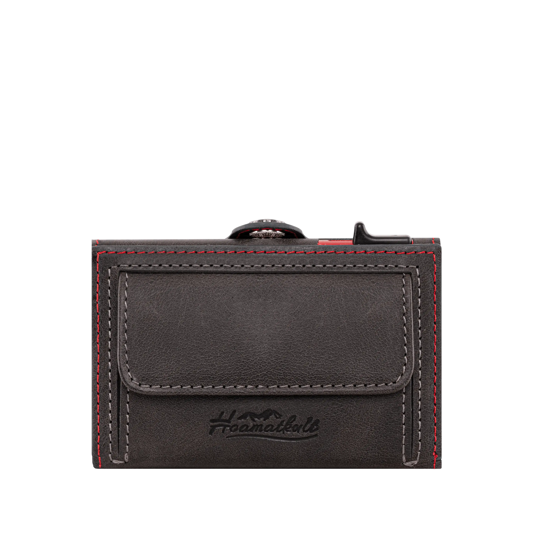 Adler Smart Wallet Bifold mit Karten-Pop-Up Funktion aus Echtleder