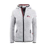 Ski Fleece Weste Damen hellgrau #Farbe_Hellgrau