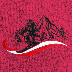 Kultjacke mit Kapuze - Ski rot-weiss-rot