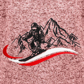 Kultjacke ohne Kapuze - Ski rot-weiss-rot