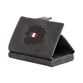 Adler Smart Wallet mit Karten-Pop-Up Funktion aus Echtleder