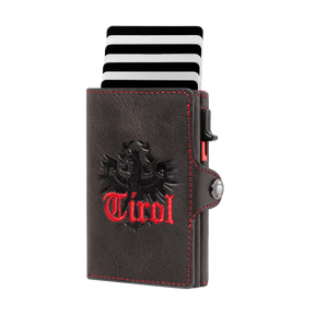 Adler Smart Wallet mit Karten-Pop-Up Funktion aus Echtleder - TIROL