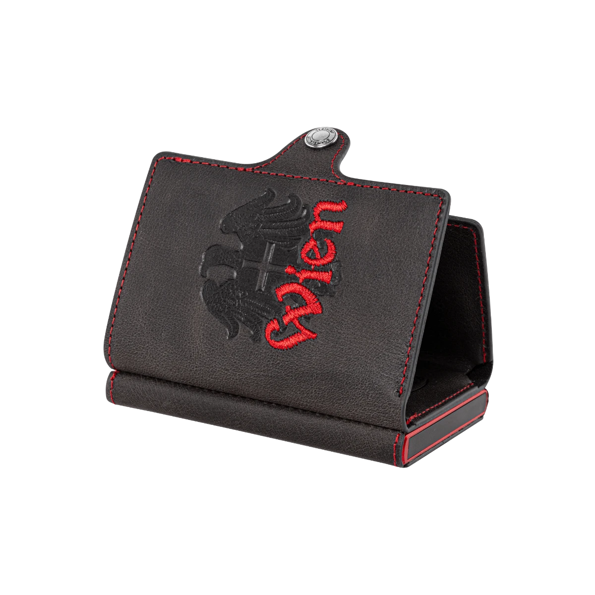 Adler Smart Wallet mit Karten-Pop-Up Funktion aus Echtleder - WIEN