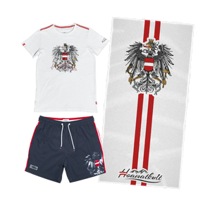 Kombo Deal - Badehose, T-Shirt und Badetuch