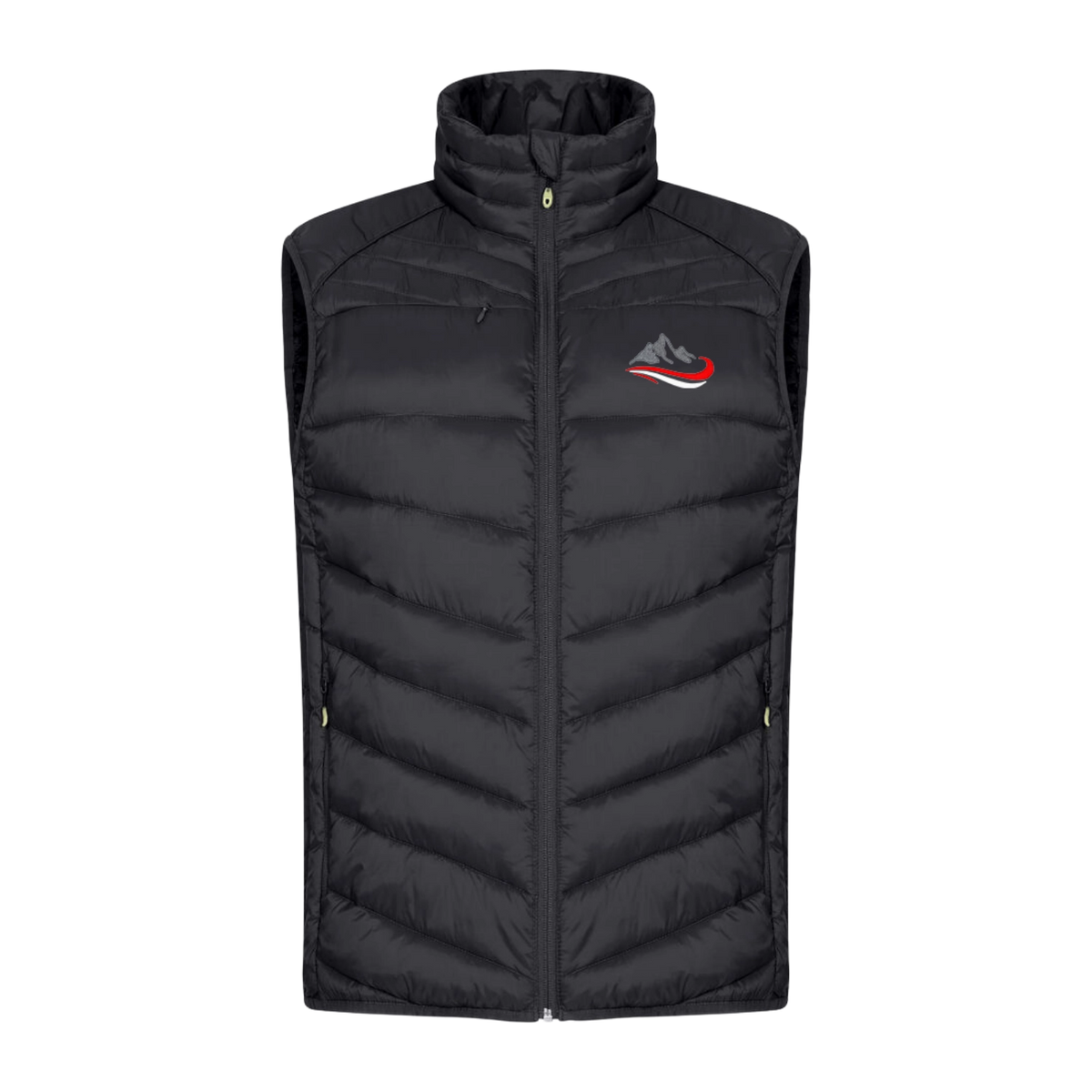 Sportliche Steppweste für Herren Berg Stick #Farbe_Schwarz