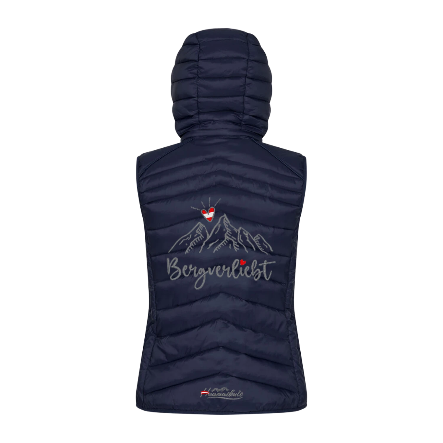 Bergverliebt Gilet - Wattiert