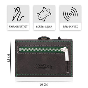 Adler Smart Wallet mit Karten-Pop-Up Funktion aus Echtleder - Steiermark