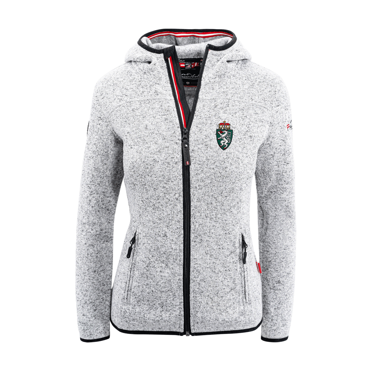 Steiermark Kultjacke für Damen hellgrau #Farbe_Hellgrau