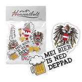 Sticker Packung 5 Stück Geschenk