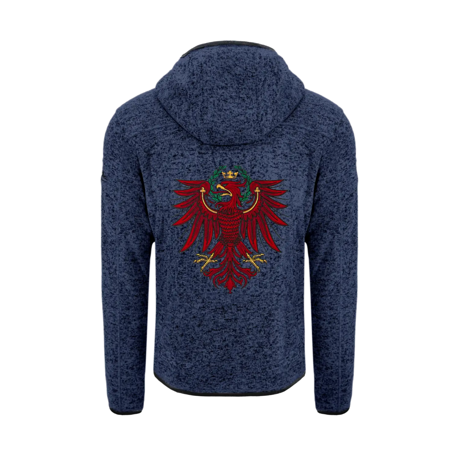 Tirol Kultjacke mit Kapuze - Dunkelblau