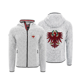 Tirol Adler Herren Strickfleece Jacke hellgrau #Farbe_Hellgrau