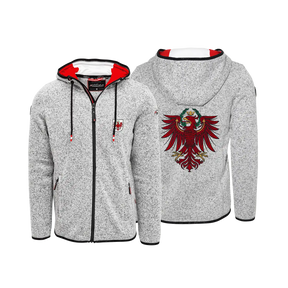 Tirol Adler Strickfleece Jacke Hoody Herren