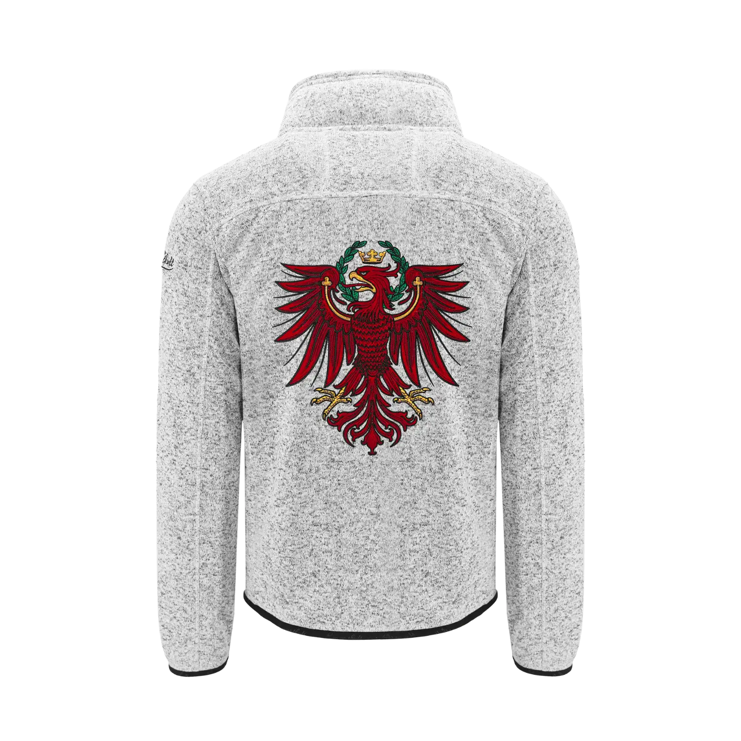 Tirol Kultjacke ohne Kapuze - Hellgrau